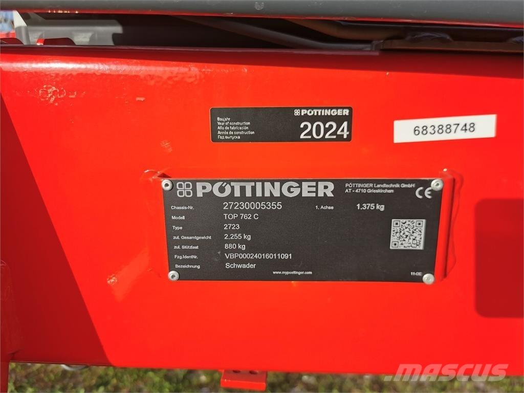 Pöttinger TOP 762C Svanser