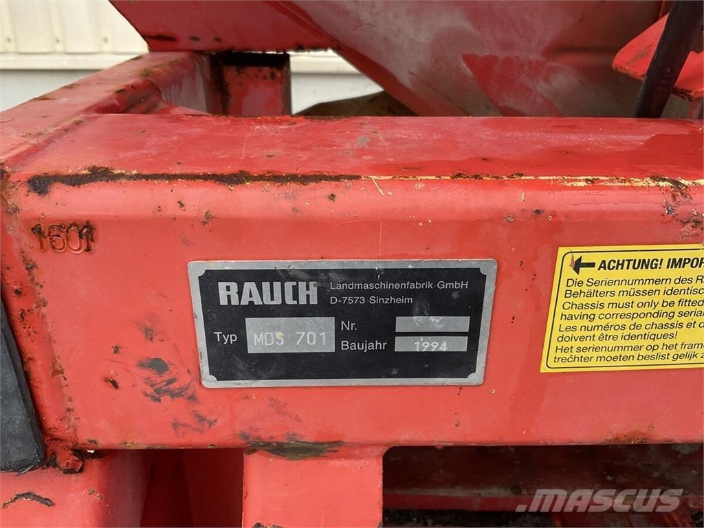 Rauch MDS 701 Annet gjødselutstyr