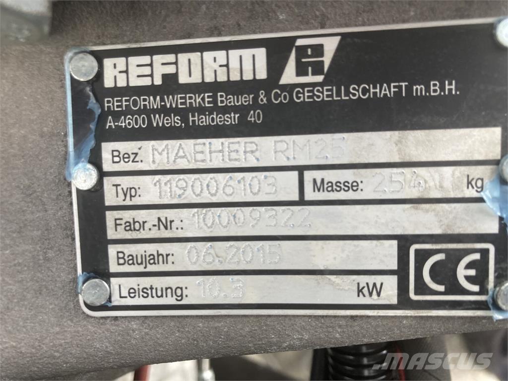 Reform RM 25 Hydro Sitteklippere