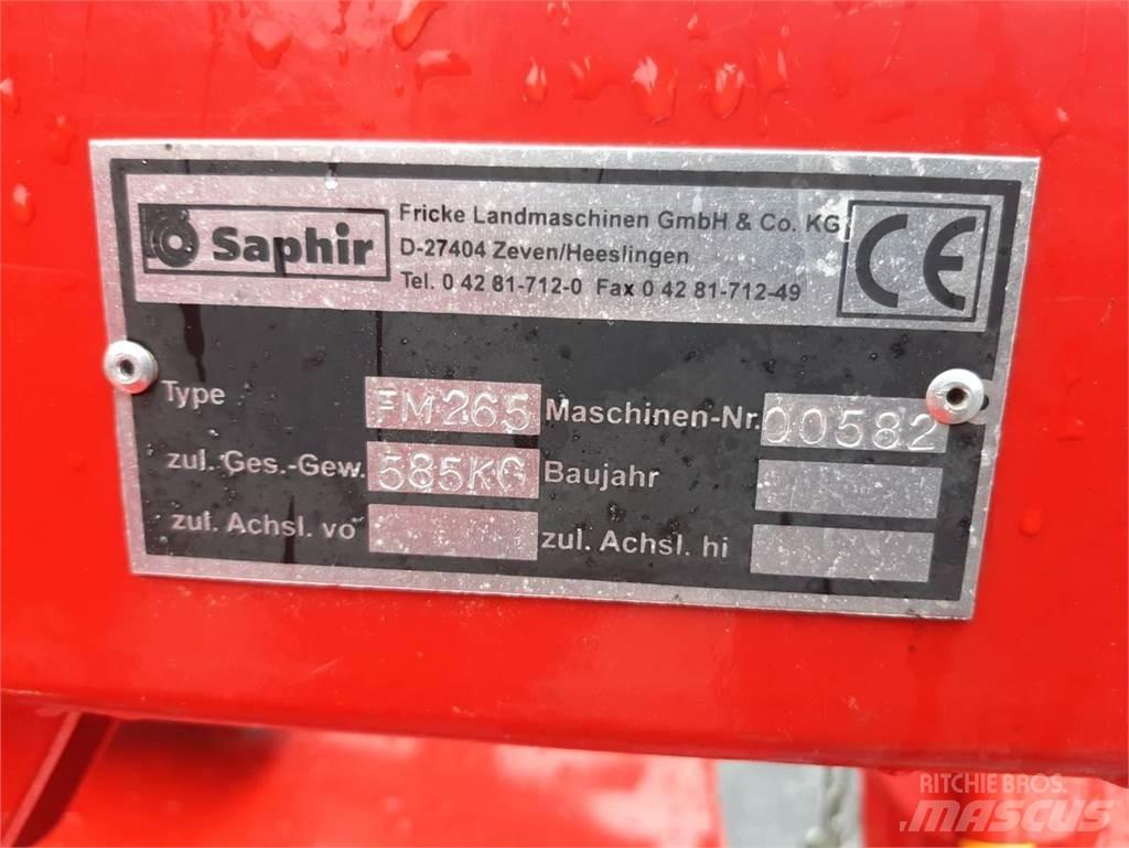 Saphir FM 265 Slåmaskiner