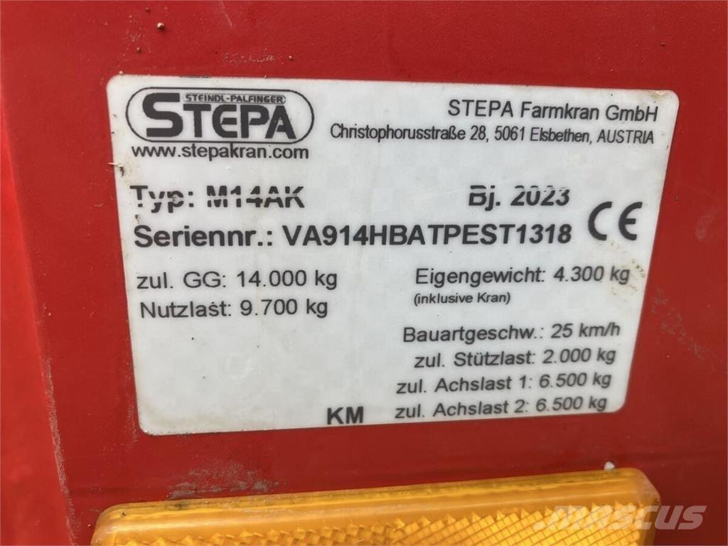 Stepa M14AK FZ7090 Tømmerhengere