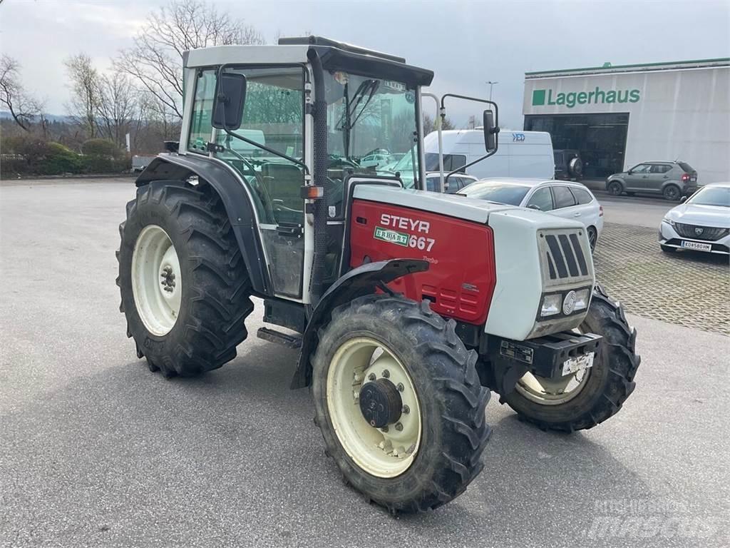 Steyr 667 Traktorer