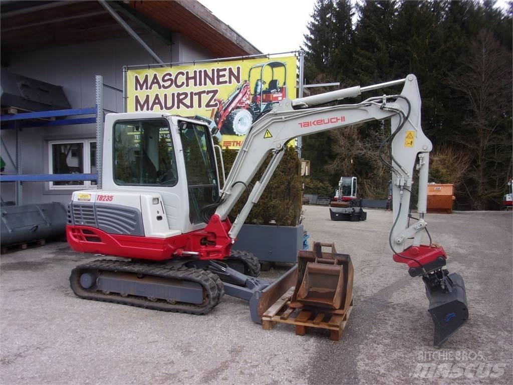 Takeuchi TB 235 Minigravere <7t