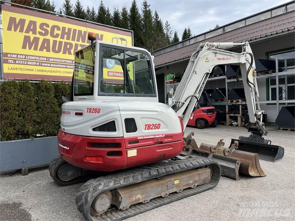 Takeuchi TB 260 Minigravere <7t