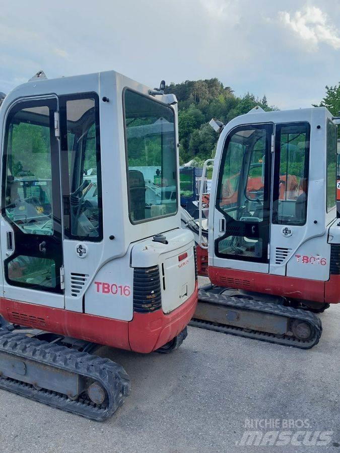 Takeuchi TB016 H Minigravere <7t