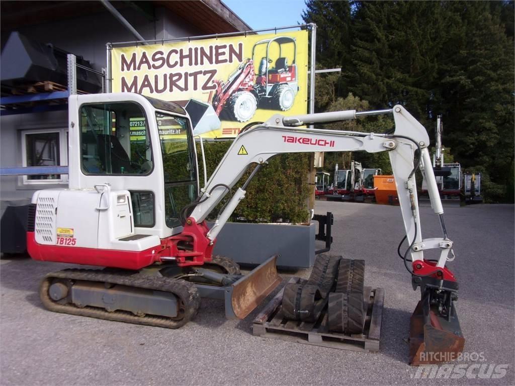 Takeuchi TB125 Minigravere <7t