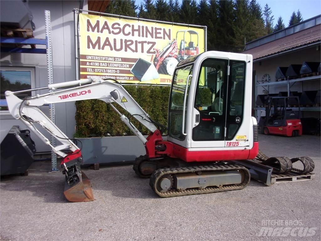 Takeuchi TB125 Minigravere <7t