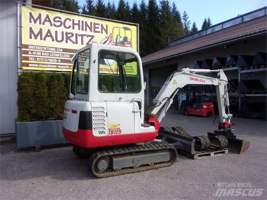 Takeuchi TB125 Minigravere <7t