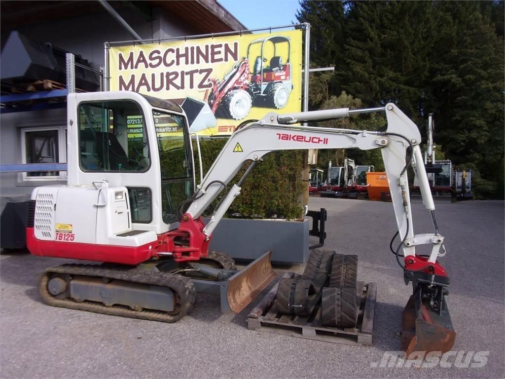 Takeuchi TB125 Minigravere <7t