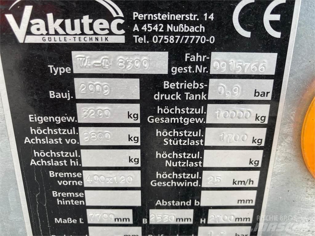  Vakutec VA-T 8300 Slamtanker