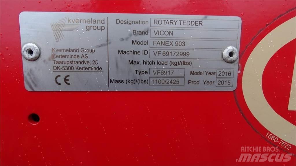Vicon Fanex 903 Raker og høyvendere