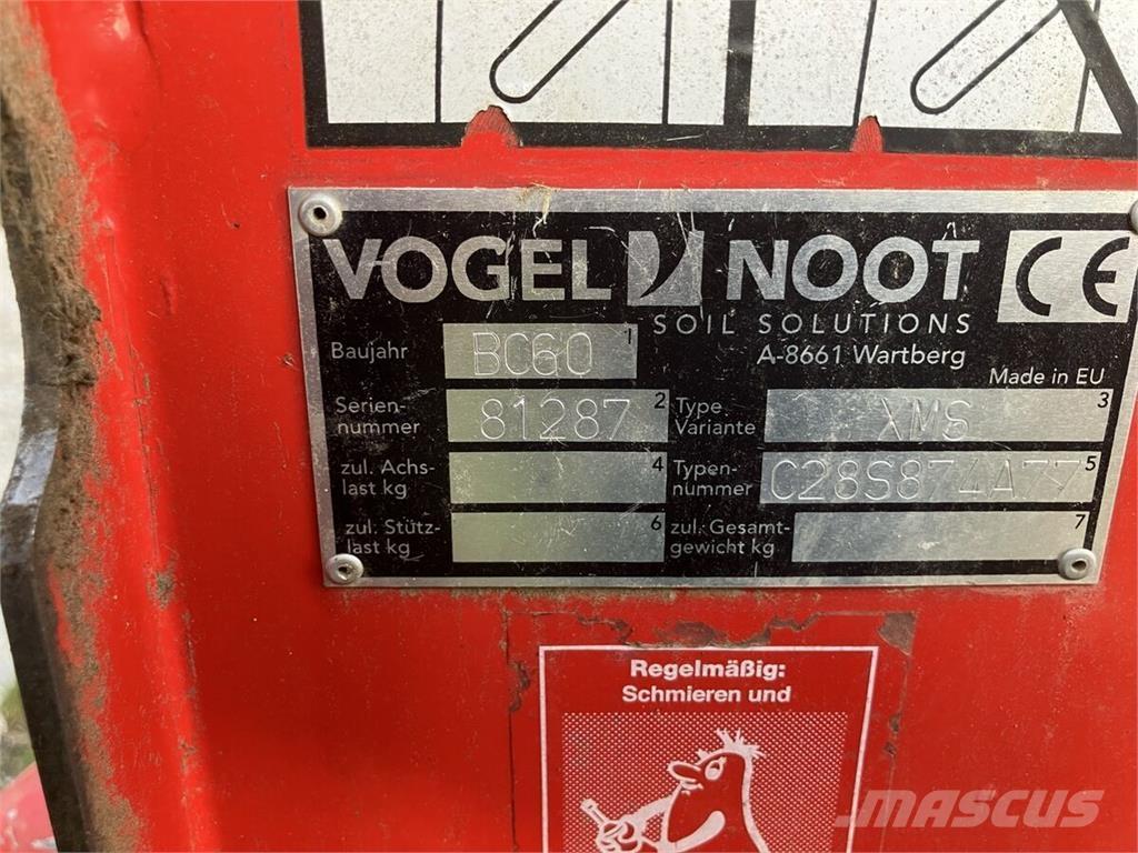Vogel & Noot XMS 1050 Vanlige ploger