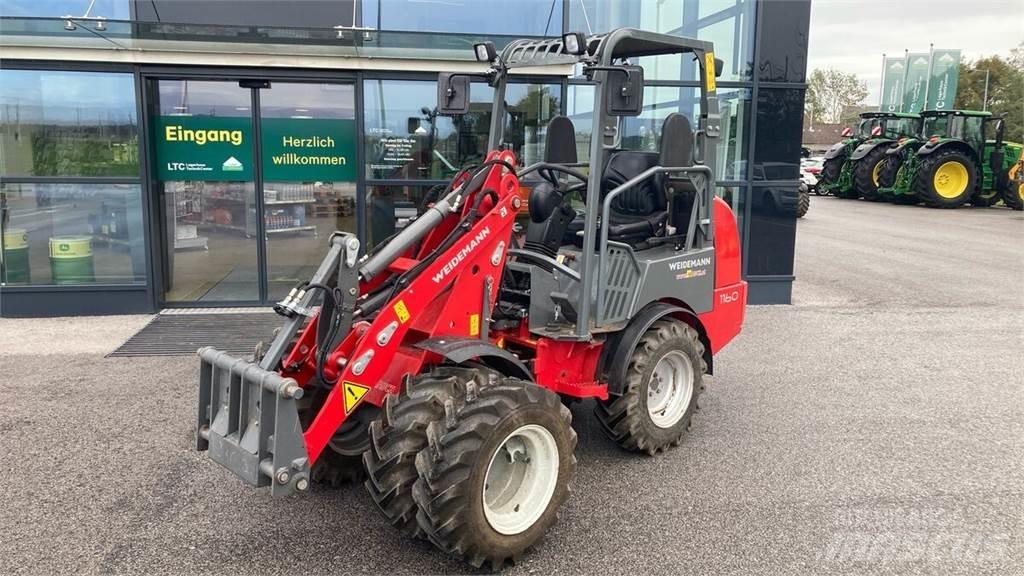 Weidemann 1160 Frontlastere og graveredskap