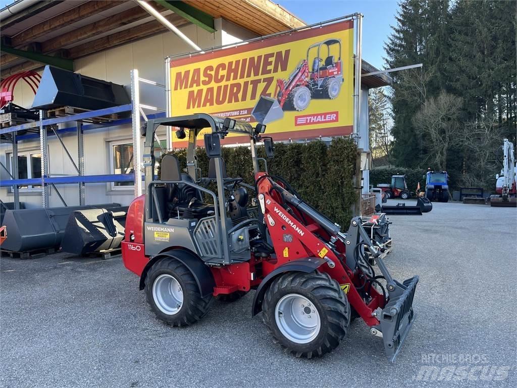Weidemann 1160 Frontlastere og graveredskap