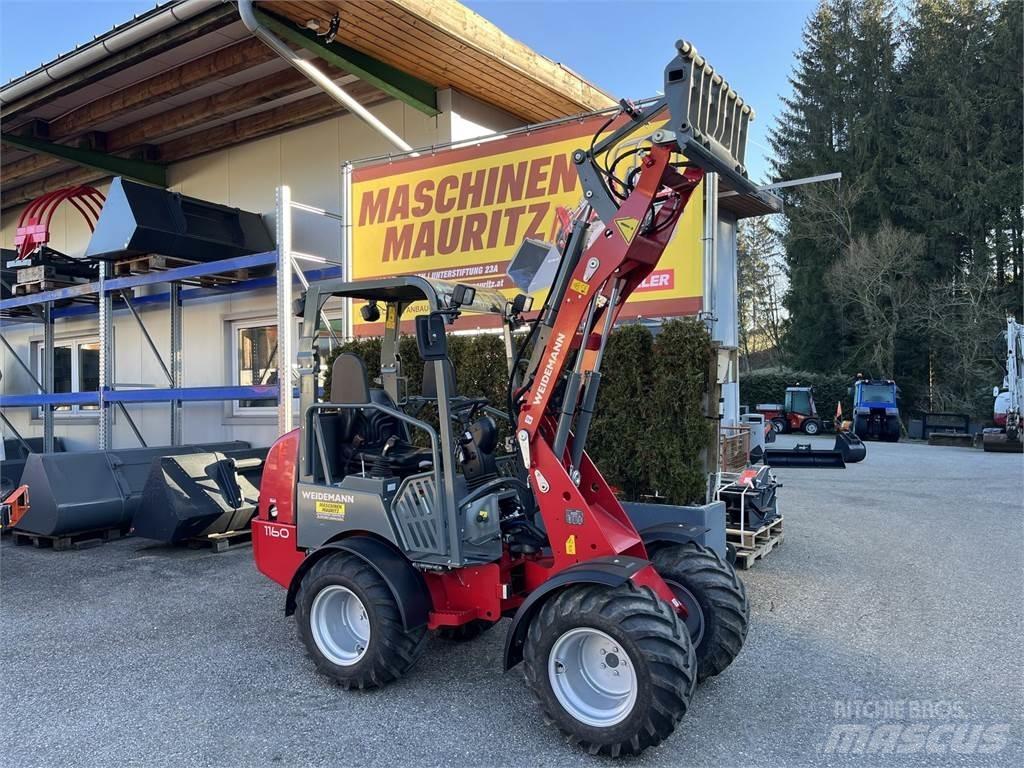 Weidemann 1160 Frontlastere og graveredskap