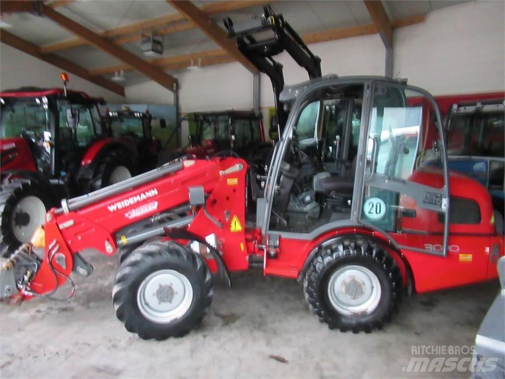 Weidemann 3070 CX60 Frontlastere og graveredskap