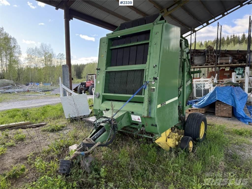 John Deere 550 Rundballepresser