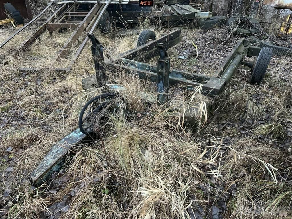 Överum Bygelkärra Rundballehengere