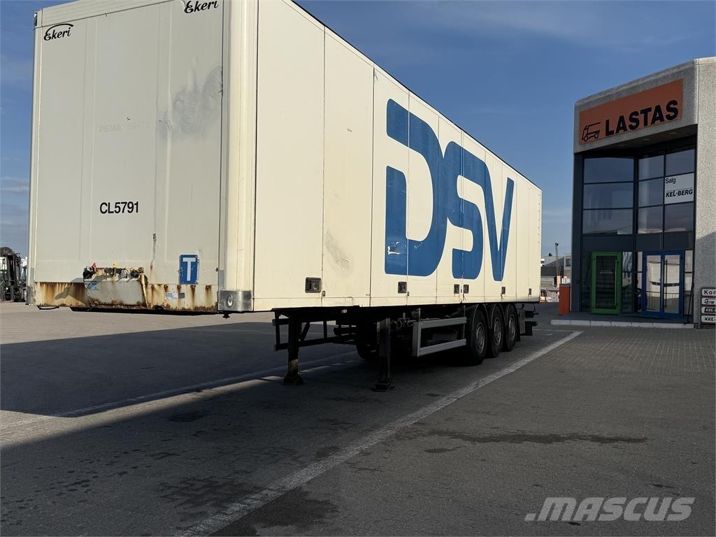 Ekeri 33 pl. Lettisolert skaptrailer