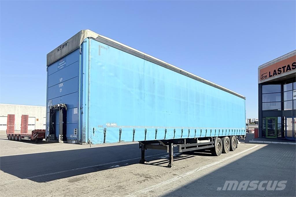 Kel-Berg 3 Aks Gardintrailer