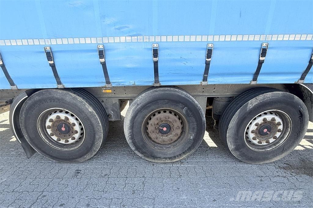 Kel-Berg 3 Aks Gardintrailer