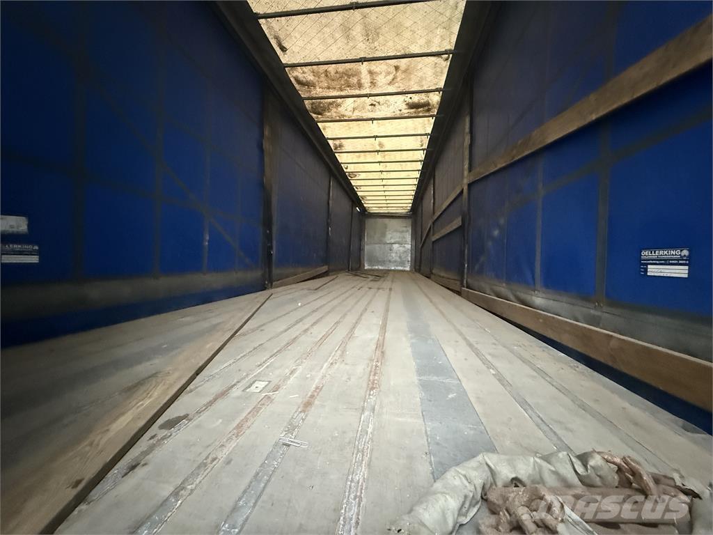Kel-Berg 34 pl. Curtainsider semi-trailers