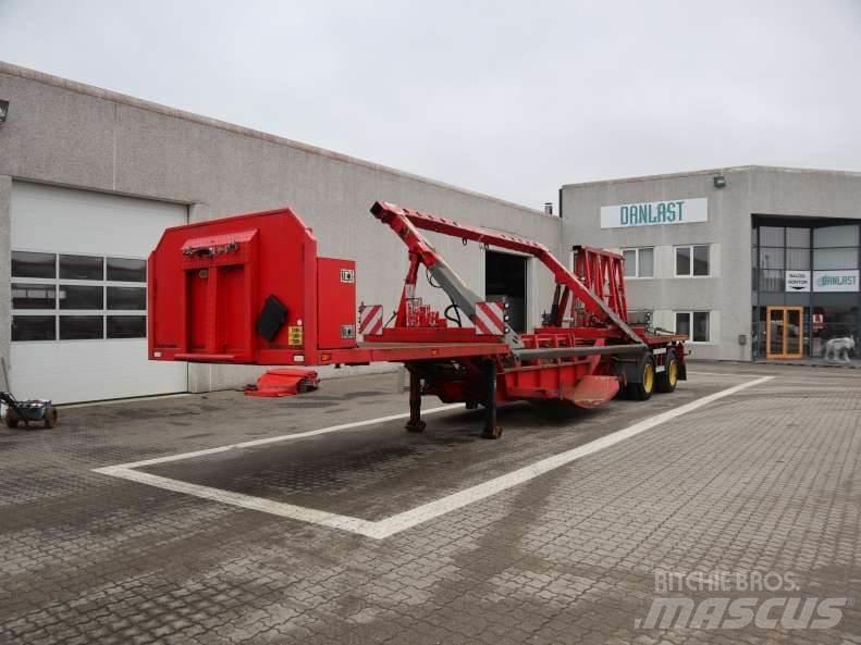 Kel-Berg Flangetrailer Planhengere semi