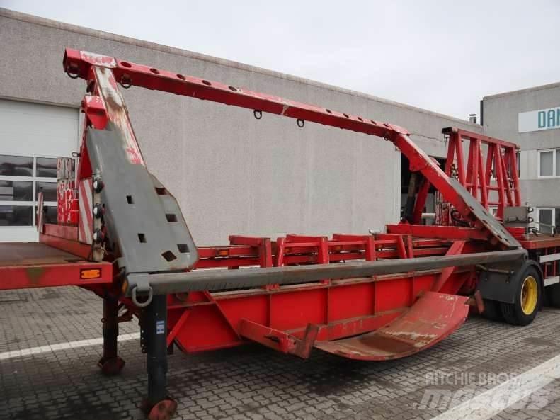 Kel-Berg Flangetrailer Planhengere semi