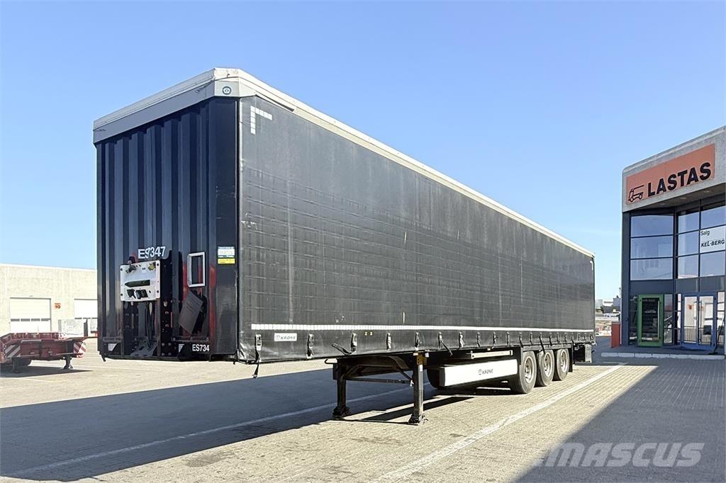 Krone 3 AKS. Gardintrailer