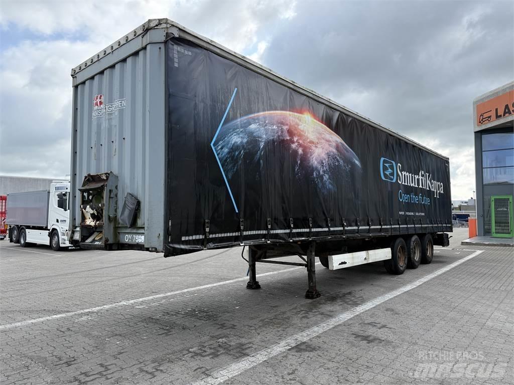 Krone 3 aks Gardintrailer