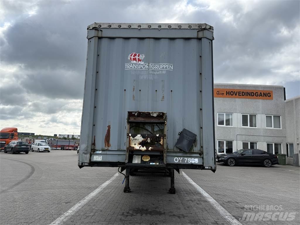 Krone 3 aks Gardintrailer