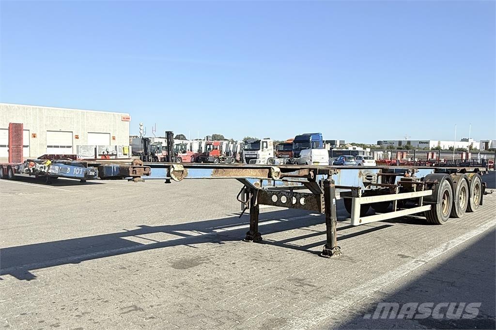 Leci Containerchassis Containerchassis Semitrailere