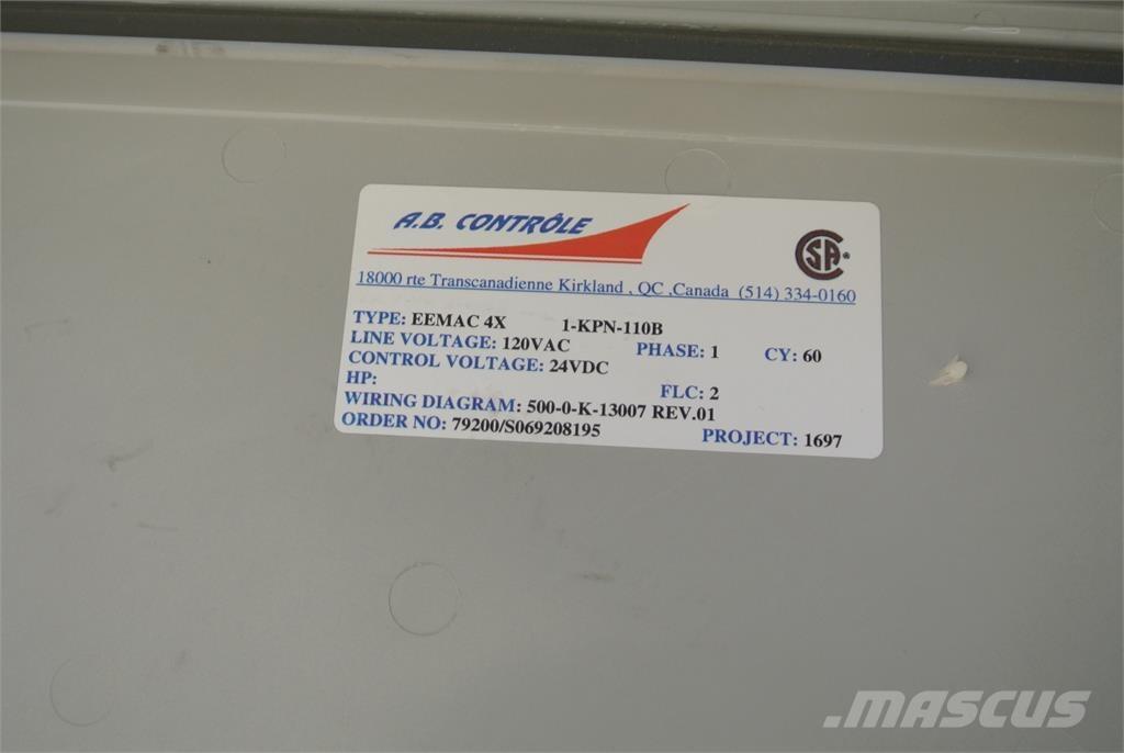  A.B. CONTROLE EEMAC 4X Anlegg - Annet