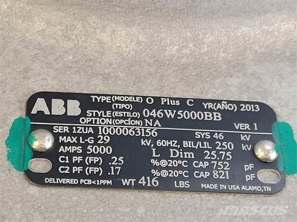 ABB 046W5000BB Anlegg - Annet