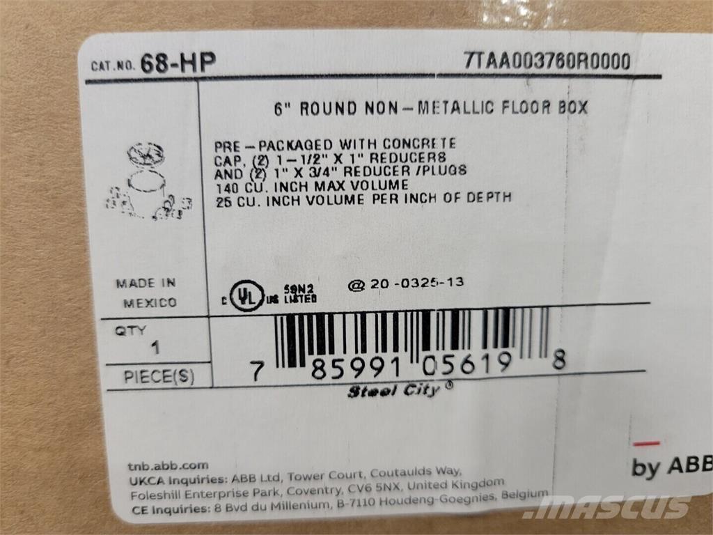 ABB 68-HP Anlegg - Annet