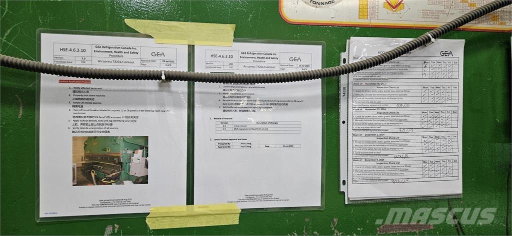  ACCURPRESS 732012 Anlegg - Annet