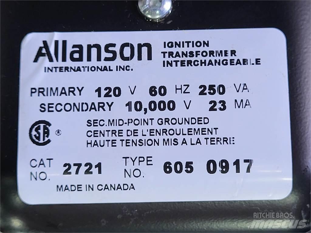  ALLANSON 2721 Anlegg - Annet
