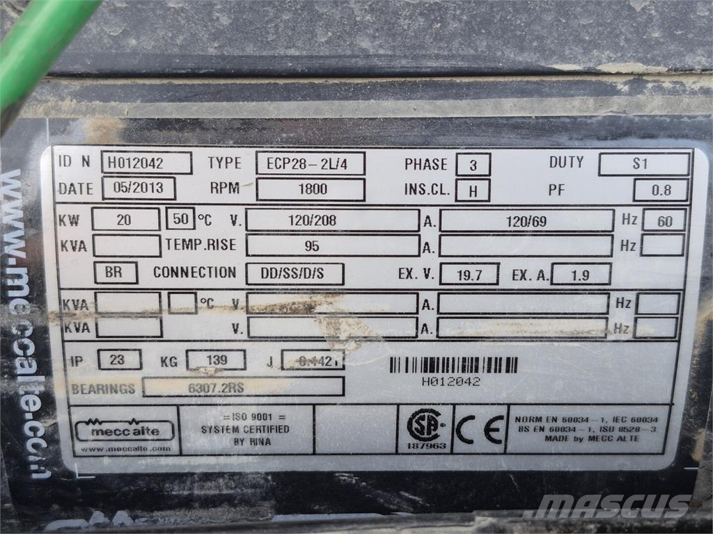 Allmand ELT20 Andre komponenter