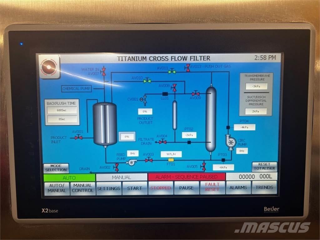  AMS FILTRATION Anlegg - Annet
