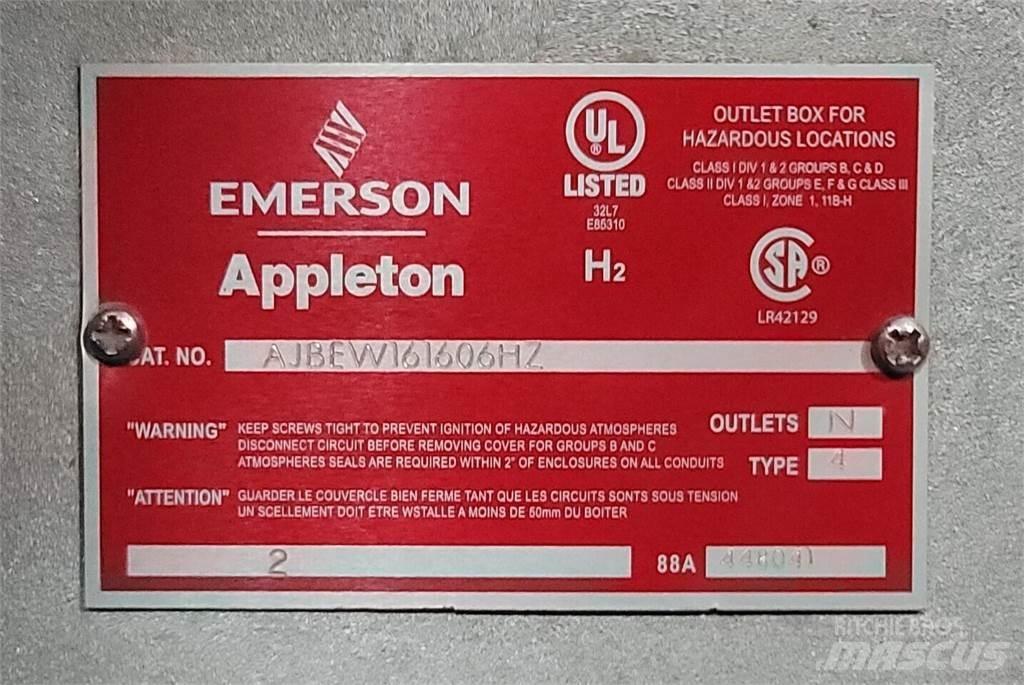  APPLETON AJBEW161606Hz Anlegg - Annet
