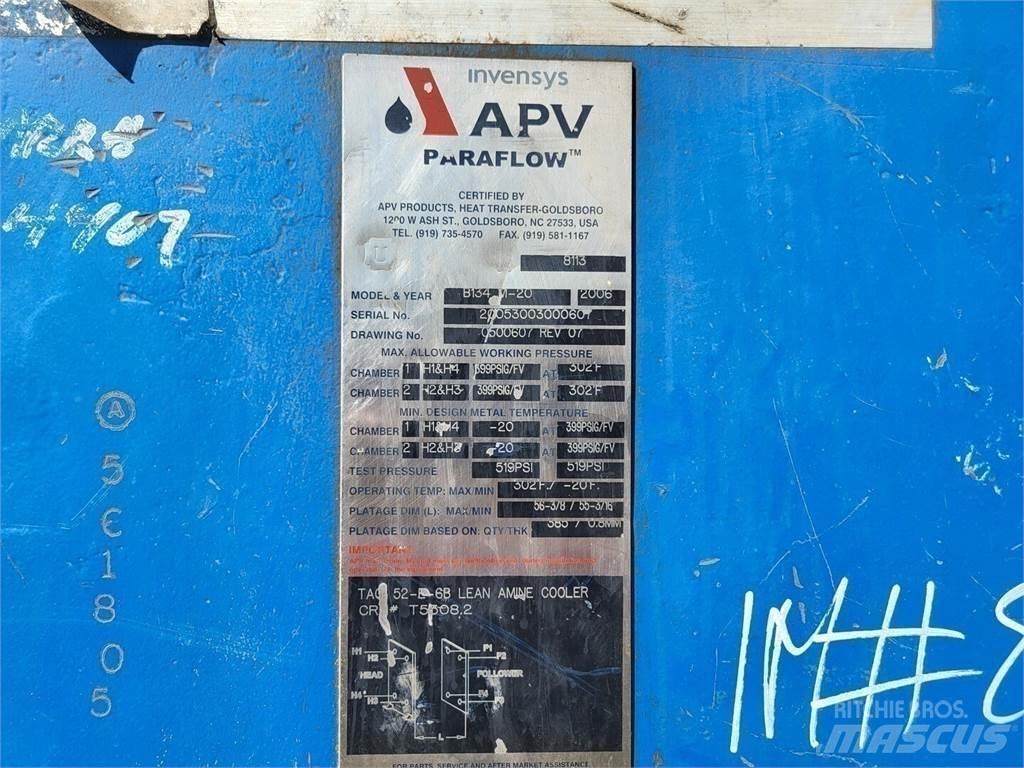 APV B134 M-20 Anlegg - Annet