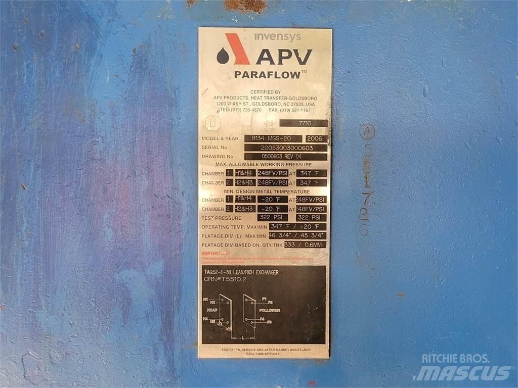 APV B134 MGS-20 Anlegg - Annet