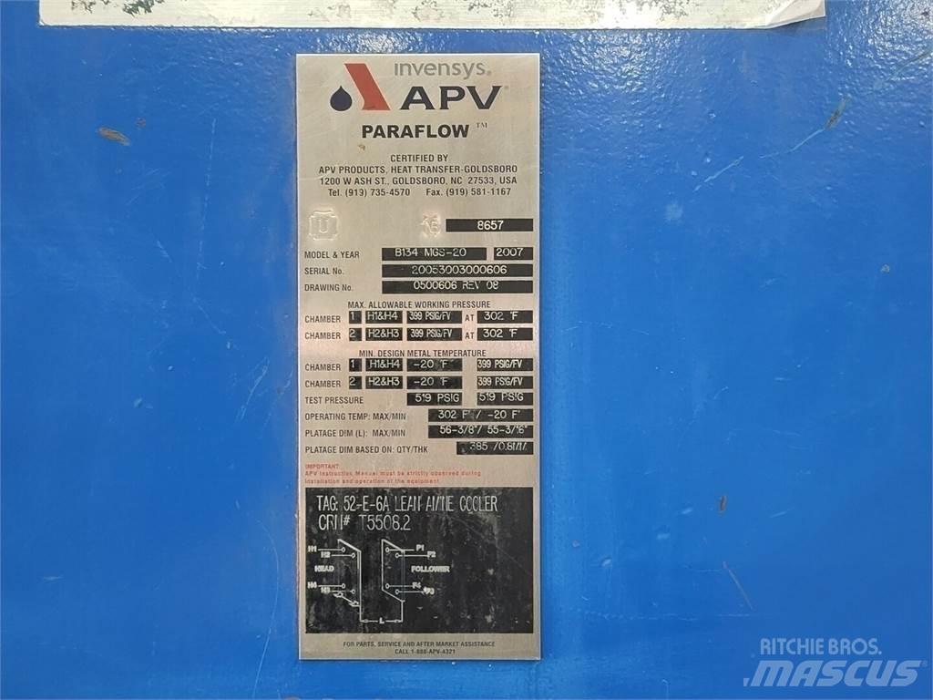APV B134 MGS-20 Anlegg - Annet