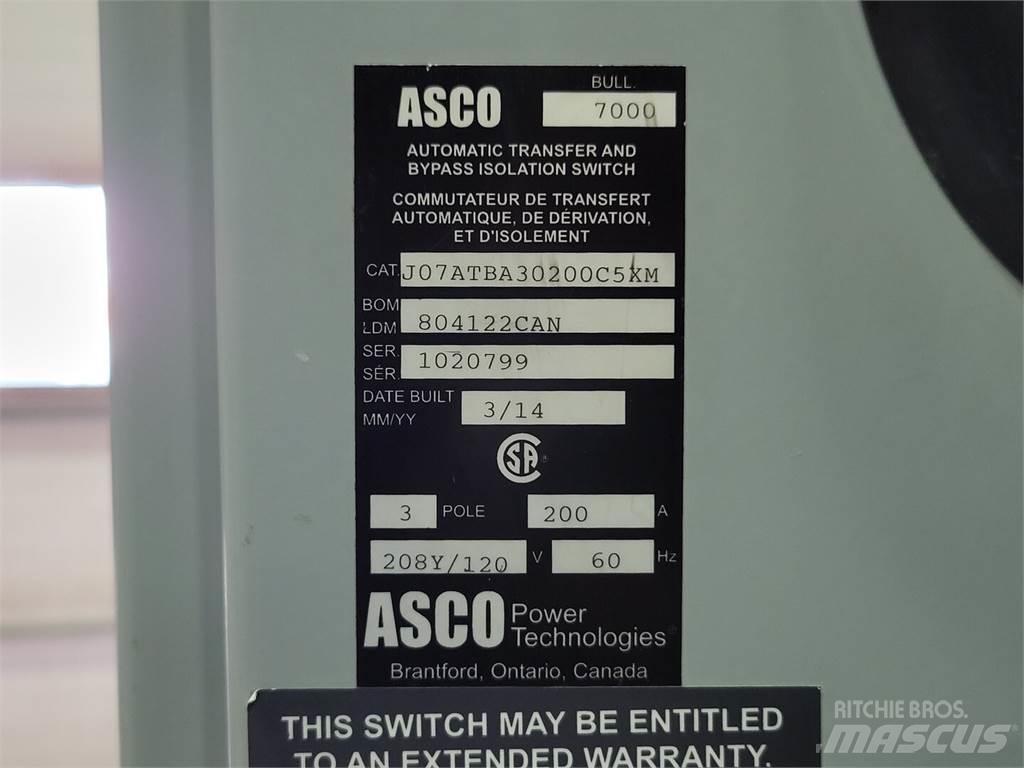 Asco J07ATBA30200C5XM Anlegg - Annet