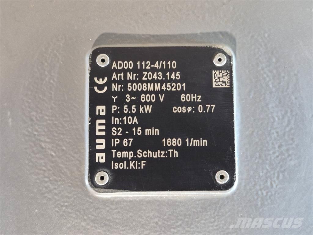  AUMA AD00 112-4/110 Anlegg - Annet