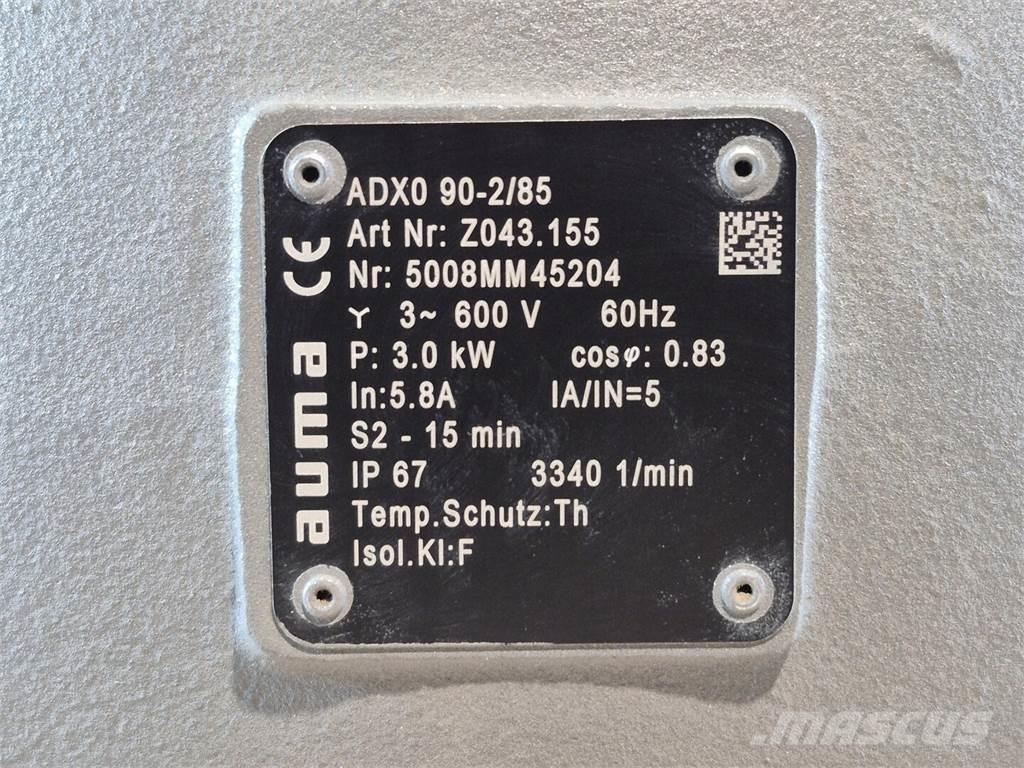  AUMA ADX0 90-2/85 Anlegg - Annet