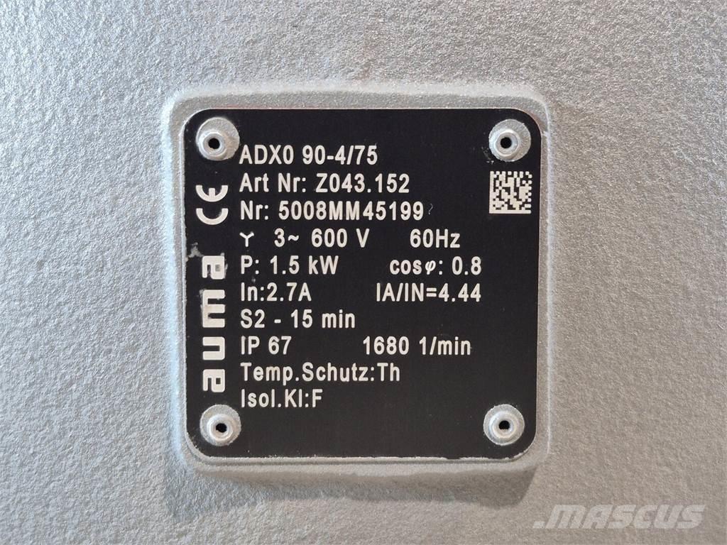  AUMA ADX0 90-4/75 Anlegg - Annet