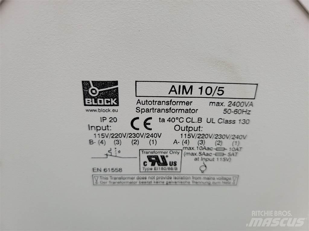  B-LOC AIM 10/5 Anlegg - Annet