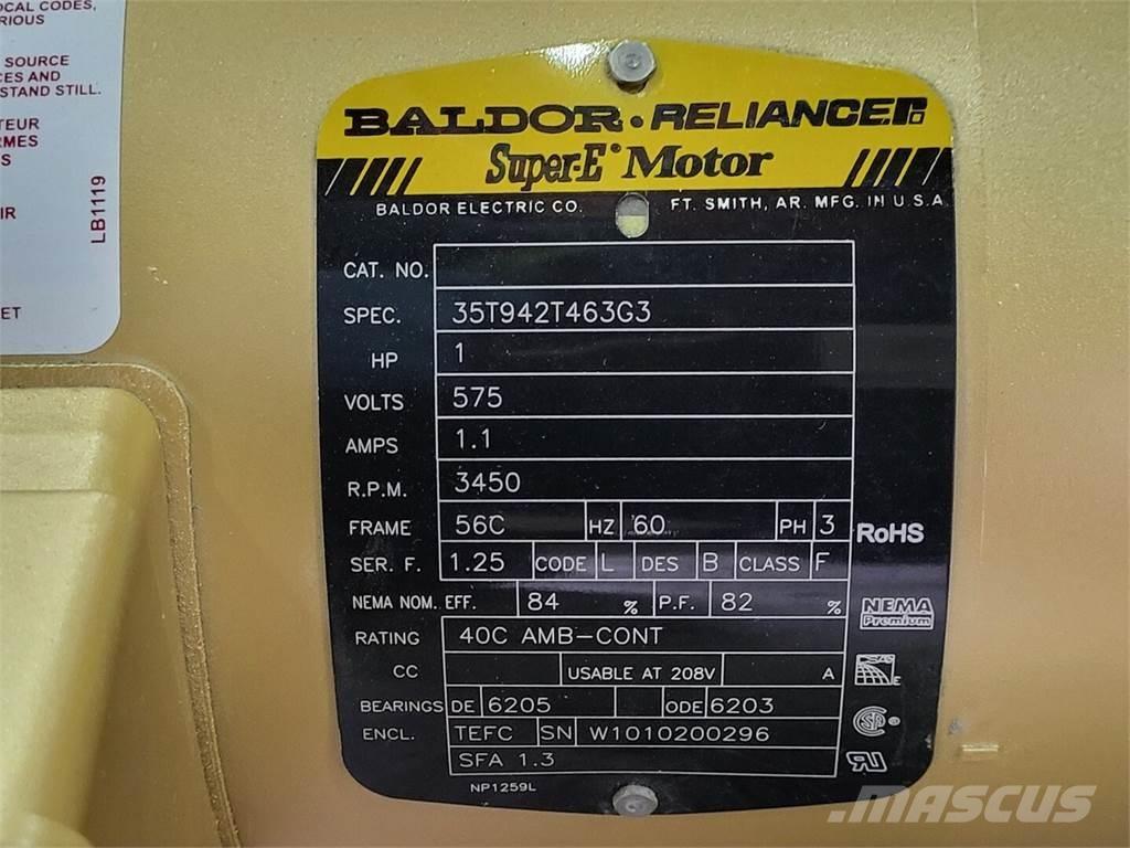 Baldor 35T942T463G3 Industrielle motorer