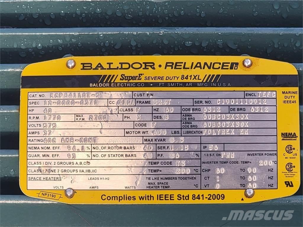 Baldor ECP84110T-5 Industrielle motorer